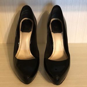 Dior Black 7 patent leather